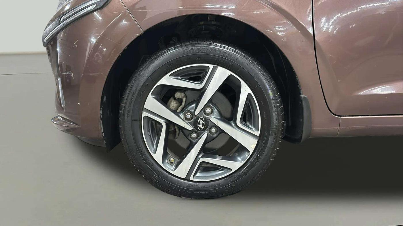 2020 Hyundai AURA SX PLUS 1.2 AMT, Petrol, Automatic, 18,808 km, Left Front Wheel