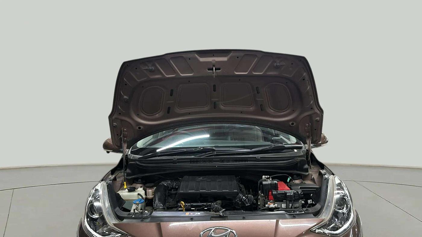 2020 Hyundai AURA SX PLUS 1.2 AMT, Petrol, Automatic, 18,808 km, Open Bonet