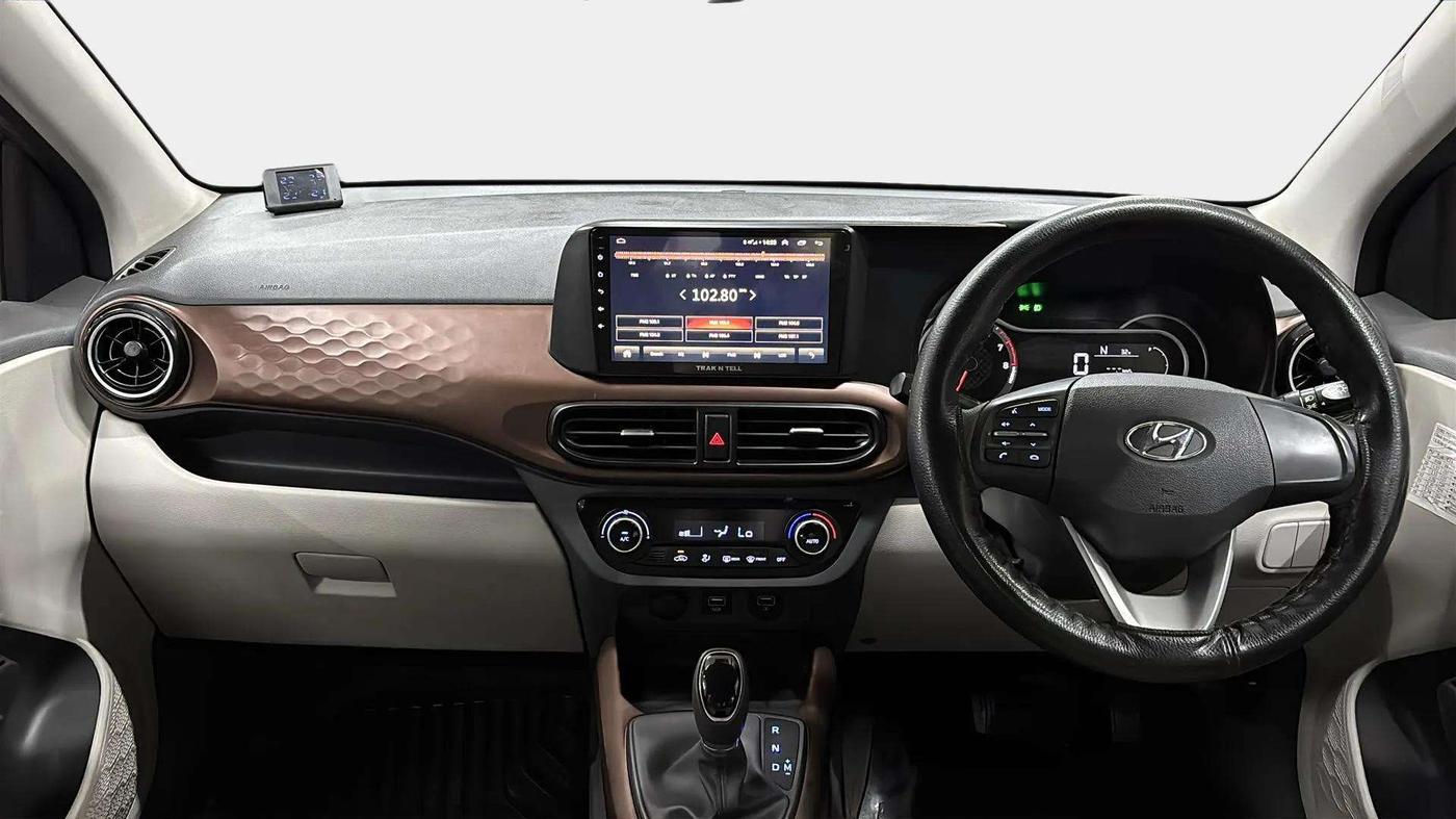 2020 Hyundai AURA SX PLUS 1.2 AMT, Petrol, Automatic, 18,808 km, Dashboard