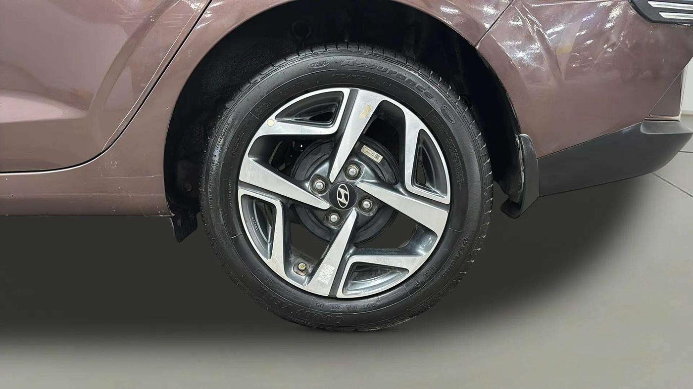 2020 Hyundai AURA SX PLUS 1.2 AMT, Petrol, Automatic, 18,808 km, Left Rear Wheel