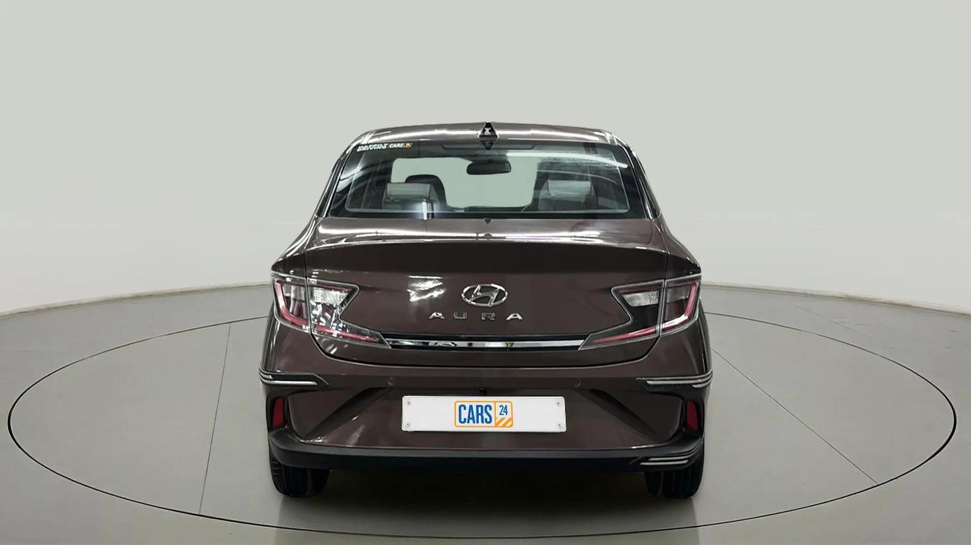 2020 Hyundai AURA SX PLUS 1.2 AMT, Petrol, Automatic, 18,808 km, Back/Rear