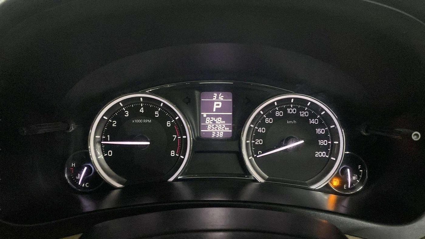2016 Maruti Ciaz ZXI+ AT, Petrol, Automatic, 85,341 km, Odometer Image