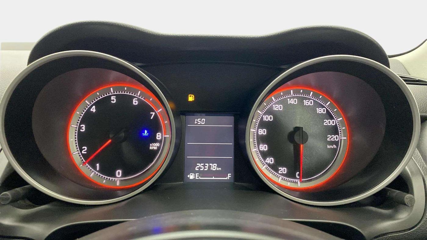 2019 Maruti Swift VXI, Petrol, Manual, 25,504 km, Odometer Image