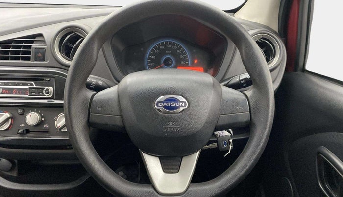 2017 Datsun Redi Go S 1.0, Petrol, Manual, 51,188 km, Steering Wheel Close Up