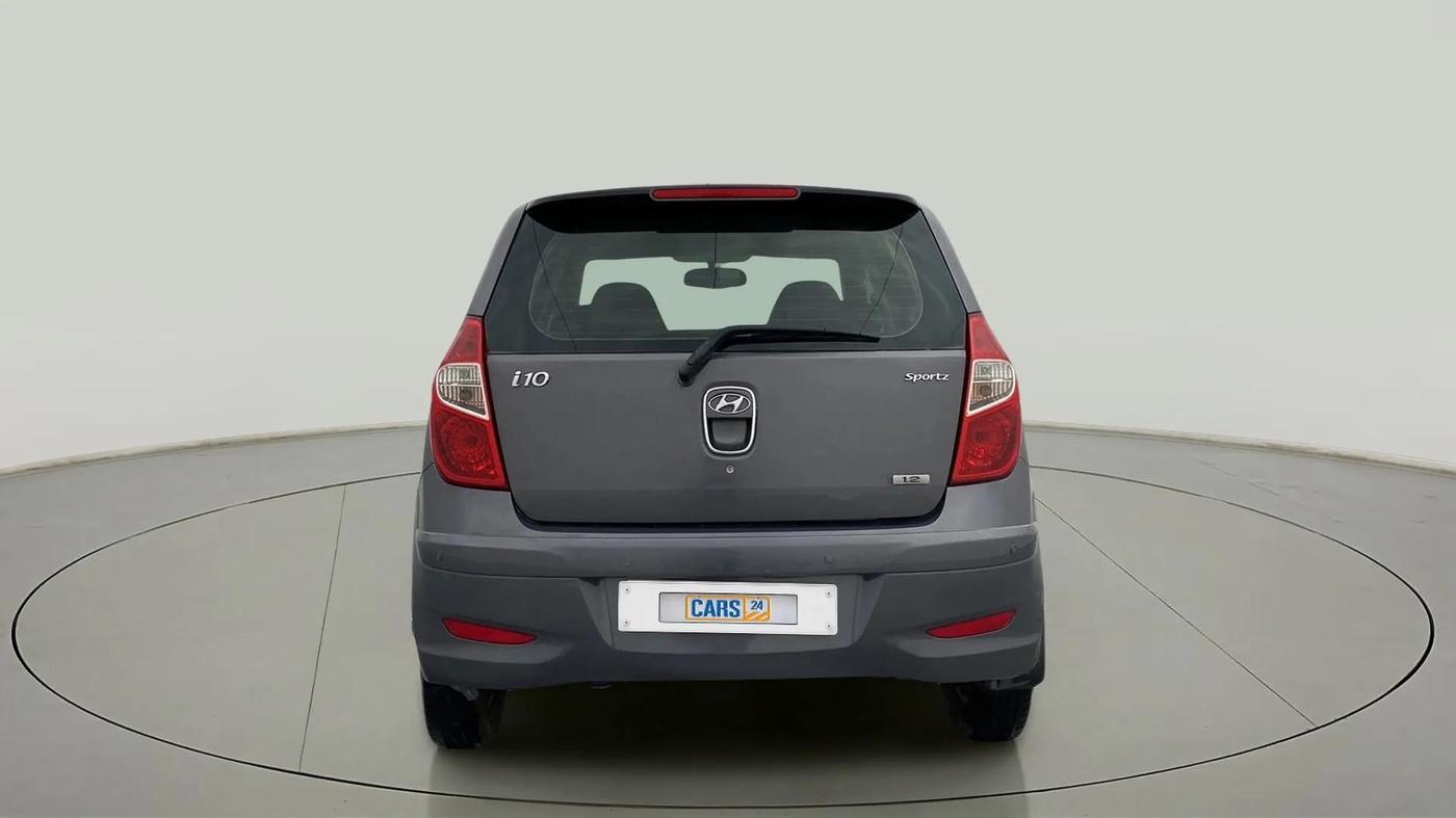 2013 Hyundai i10 SPORTZ 1.2, Petrol, Manual, 77,177 km, Back/Rear