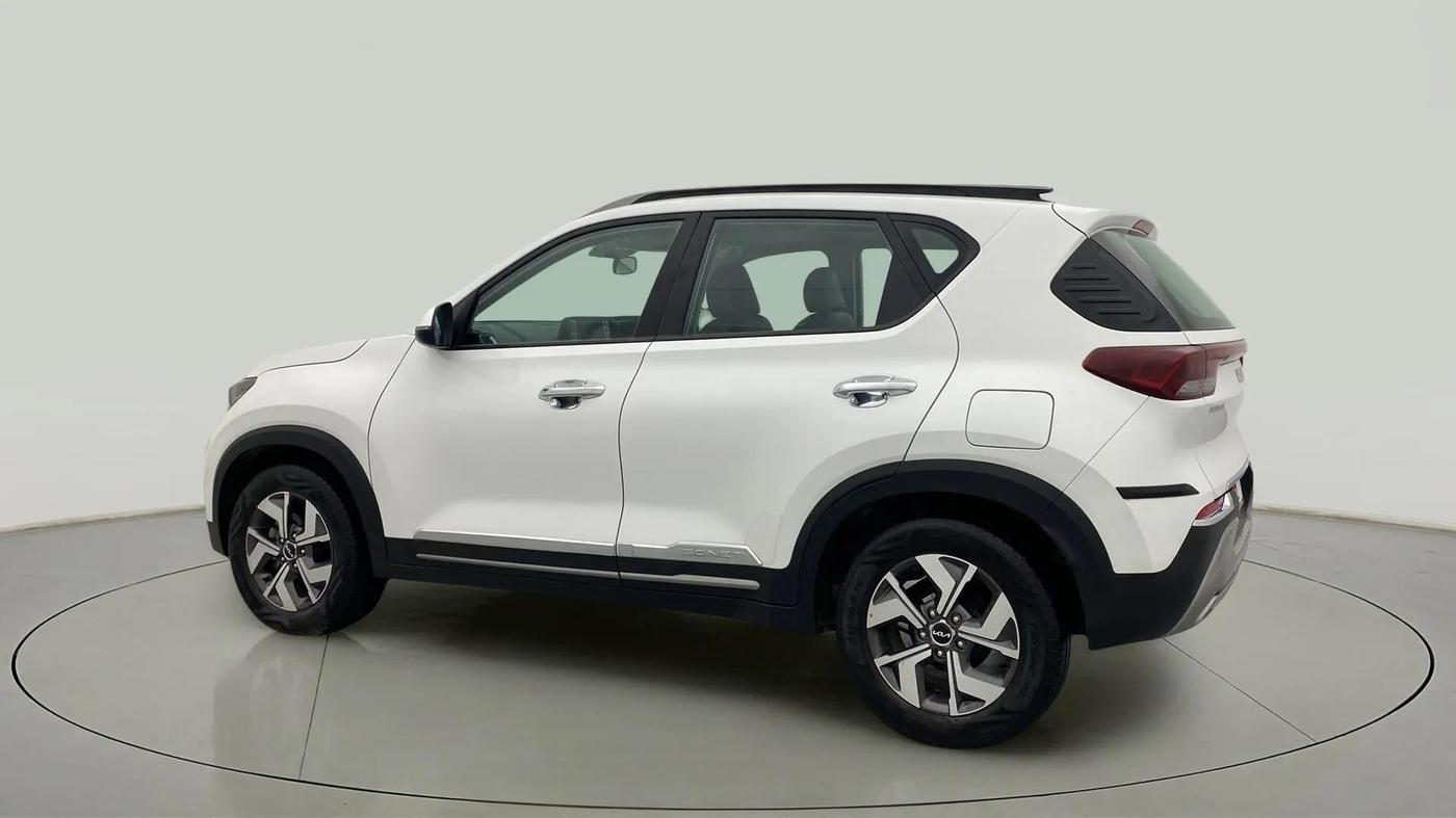 2023 KIA SONET HTX 1.5 DIESEL IMT, Diesel, Manual, 14,110 km, Left Back Diagonal