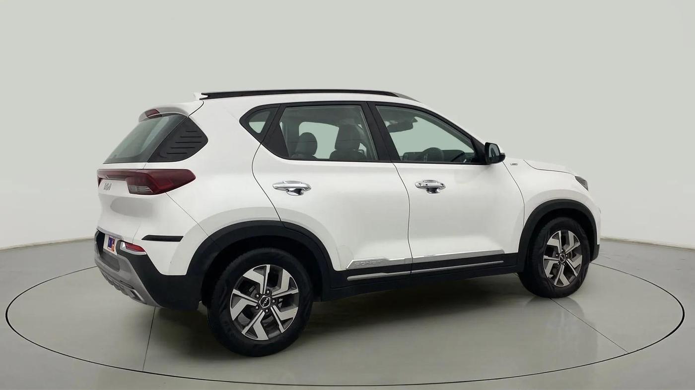 2023 KIA SONET HTX 1.5 DIESEL IMT, Diesel, Manual, 14,110 km, Right Back Diagonal