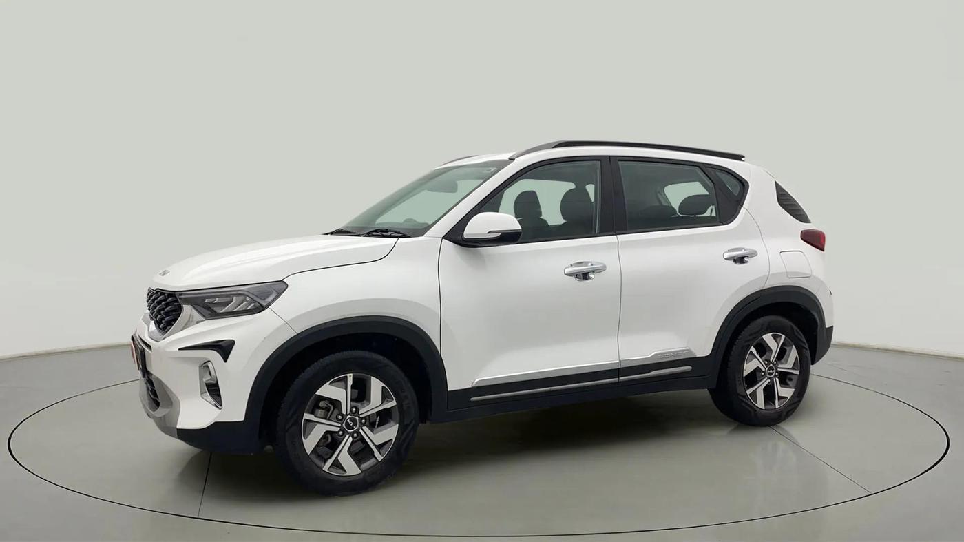 2023 KIA SONET HTX 1.5 DIESEL IMT, Diesel, Manual, 14,110 km, Left Front Diagonal
