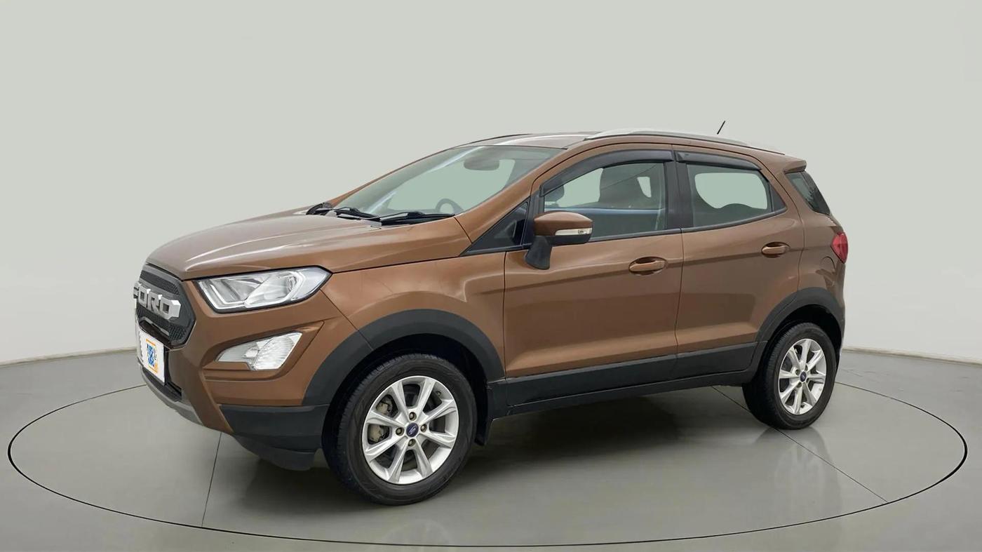 2018 Ford Ecosport TITANIUM 1.5L PETROL, Petrol, Manual, 28,098 km, Left Front Diagonal
