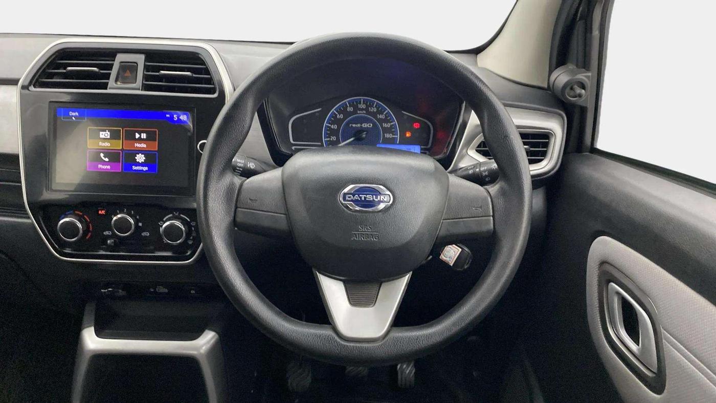 2021 Datsun Redi Go T(O), Petrol, Manual, 27,140 km, Steering Wheel Close Up