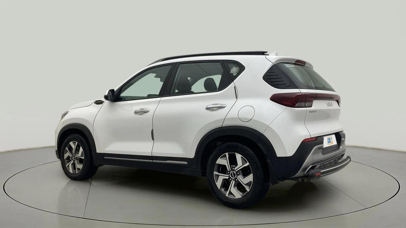2022 KIA SONET HTX 1.5, Diesel, Manual, 33,530 km, Left Back Diagonal