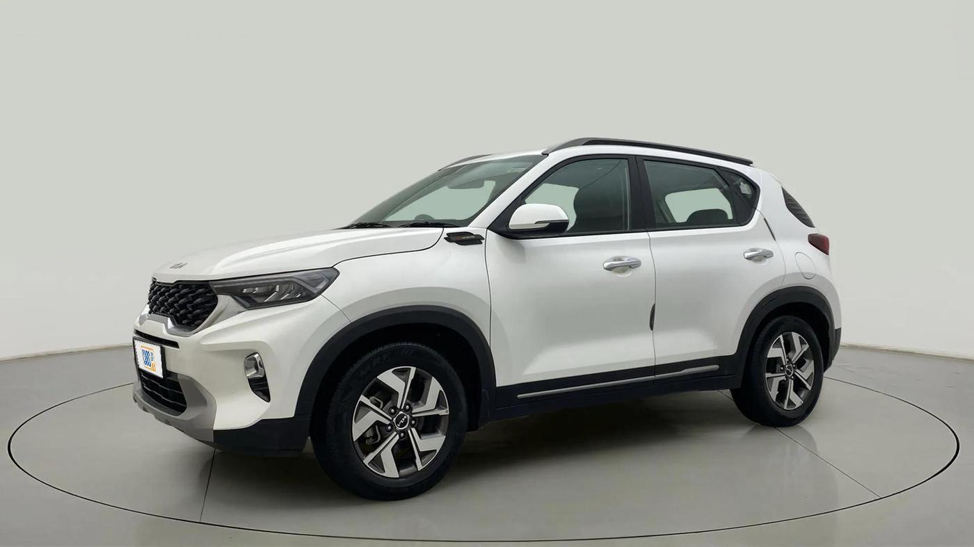 2022 KIA SONET HTX 1.5, Diesel, Manual, 33,530 km, Left Front Diagonal