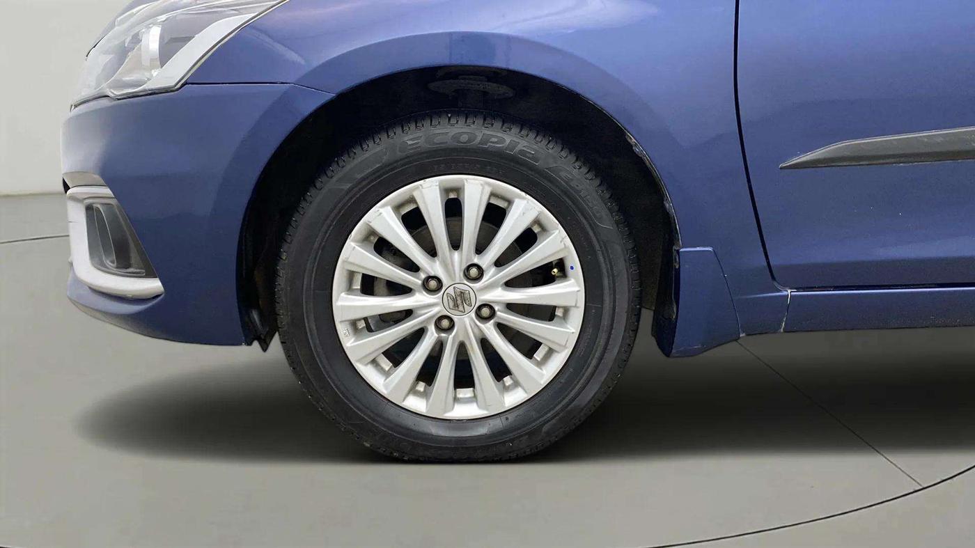 2019 Maruti Ciaz DELTA 1.5 SHVS MT PETROL, Petrol, Manual, 57,240 km, Left Front Wheel