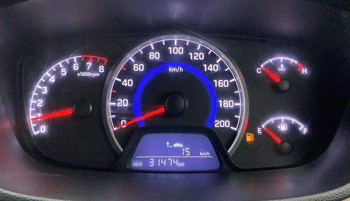 2017 Hyundai Grand i10 ASTA 1.2 KAPPA VTVT, Petrol, Manual, 31,545 km, Odometer Image
