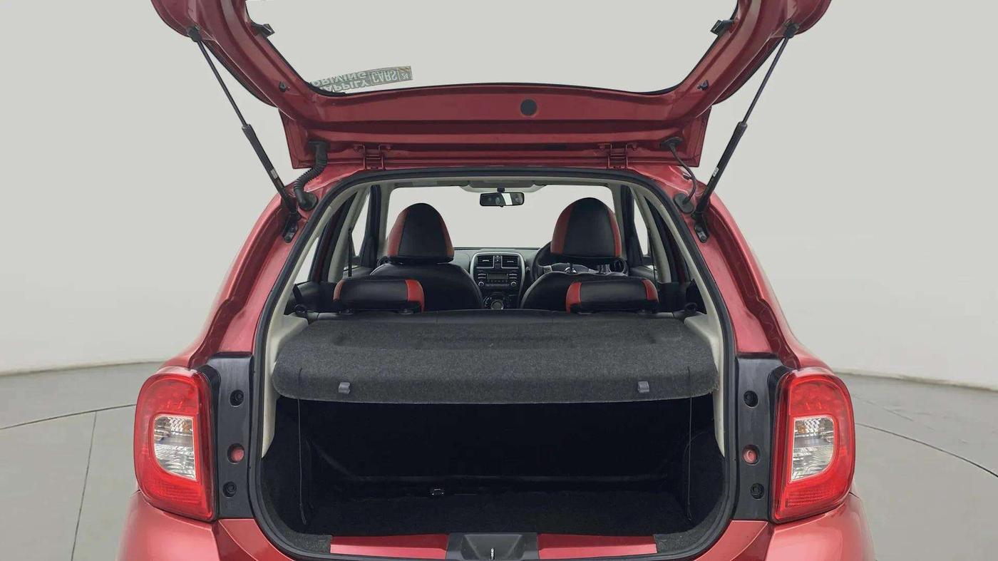 2017 Nissan Micra XV CVT, Petrol, Automatic, 50,491 km, Boot Inside