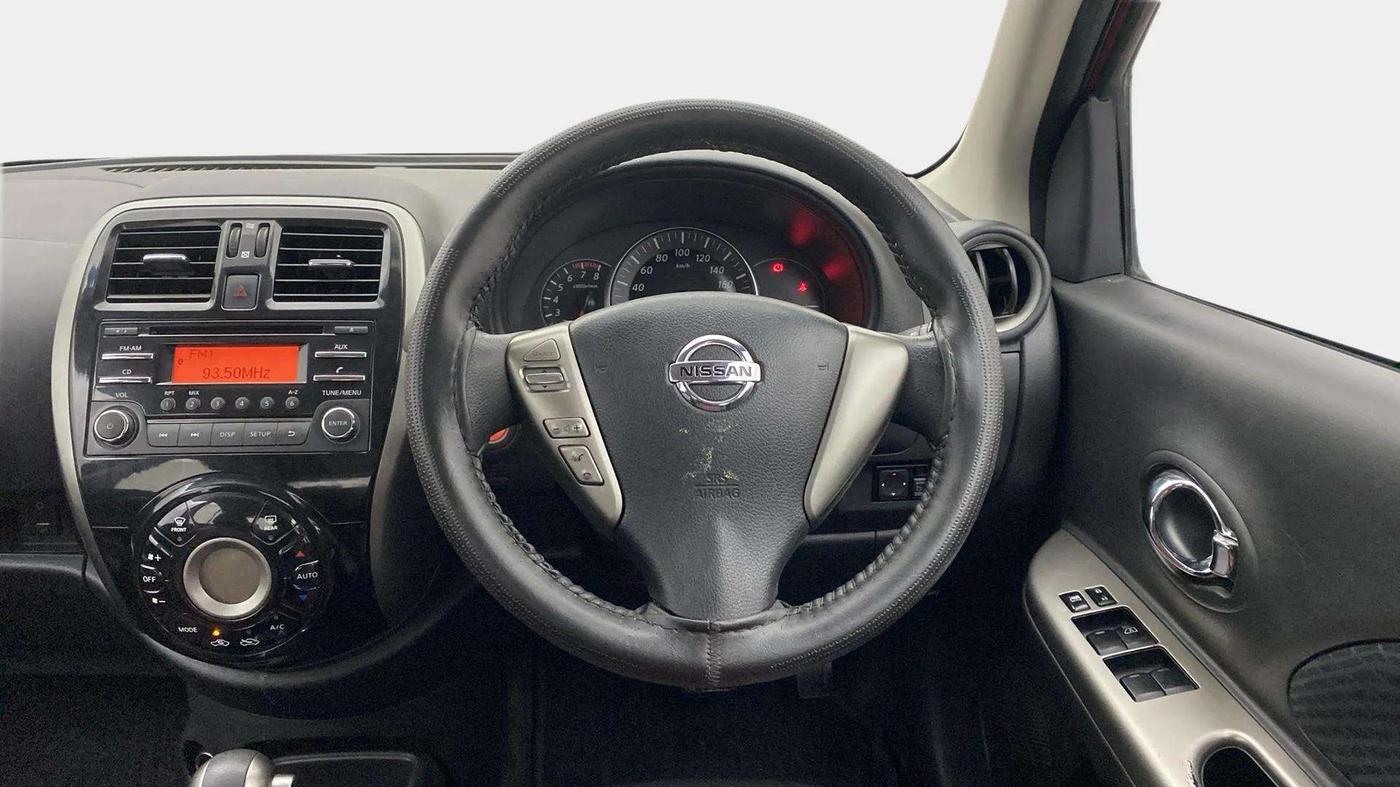 2017 Nissan Micra XV CVT, Petrol, Automatic, 50,491 km, Steering Wheel Close Up