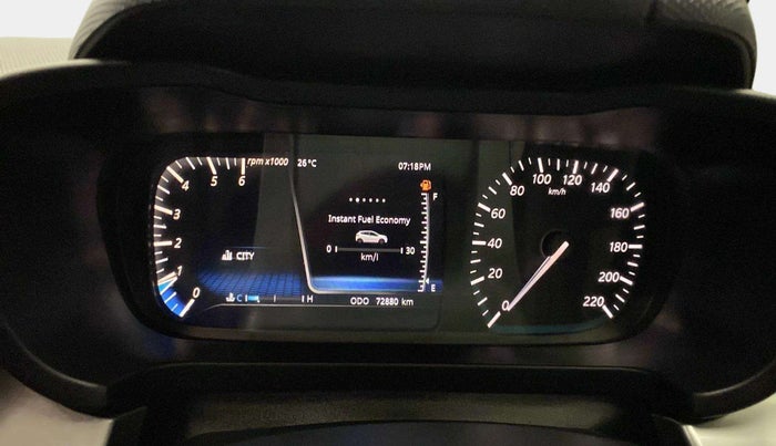 2021 Tata ALTROZ XZ DIESEL, Diesel, Manual, 72,862 km, Odometer Image