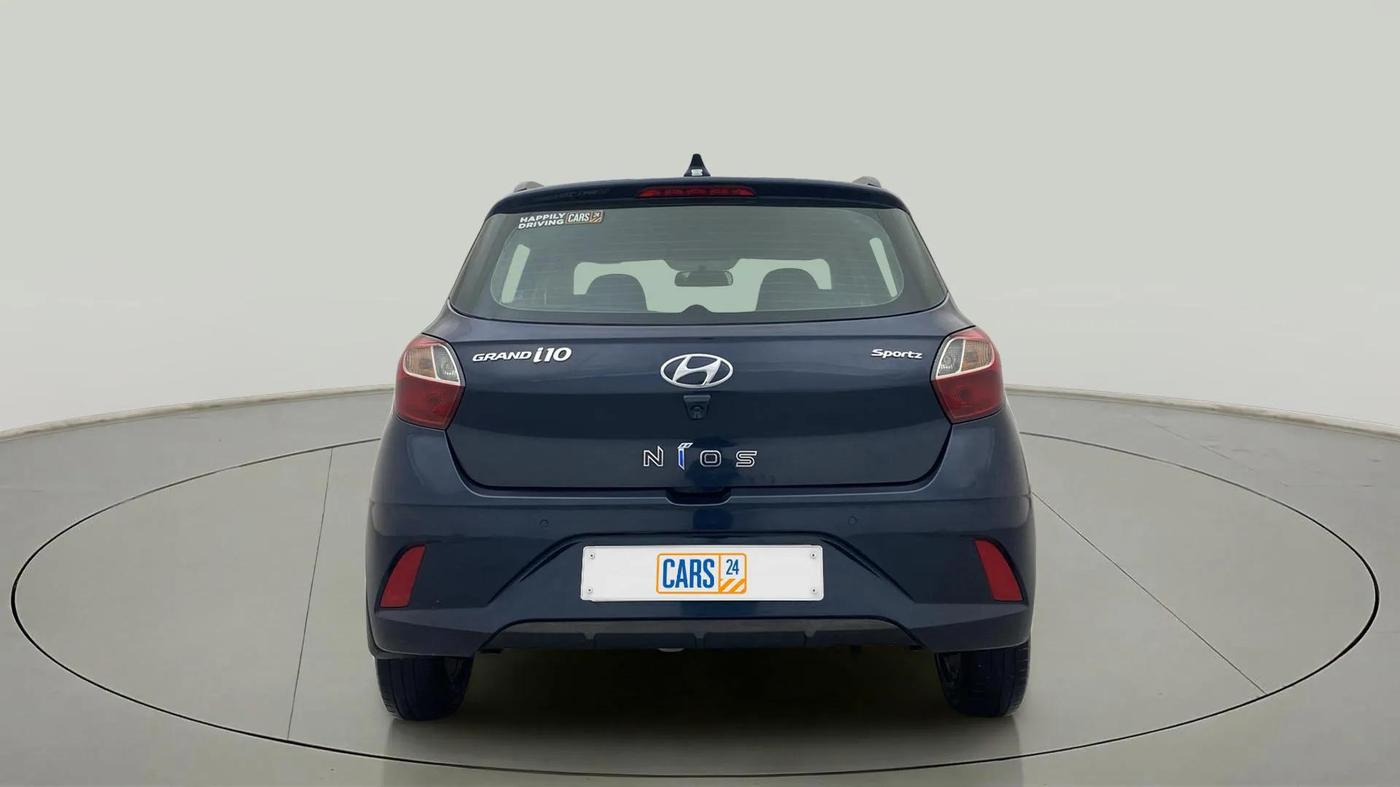 2020 Hyundai GRAND I10 NIOS SPORTZ AMT 1.2 KAPPA VTVT, Petrol, Automatic, 29,040 km, Back/Rear