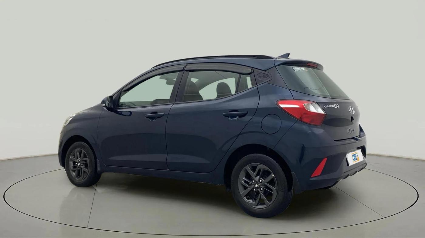 2020 Hyundai GRAND I10 NIOS SPORTZ AMT 1.2 KAPPA VTVT, Petrol, Automatic, 29,040 km, Left Back Diagonal