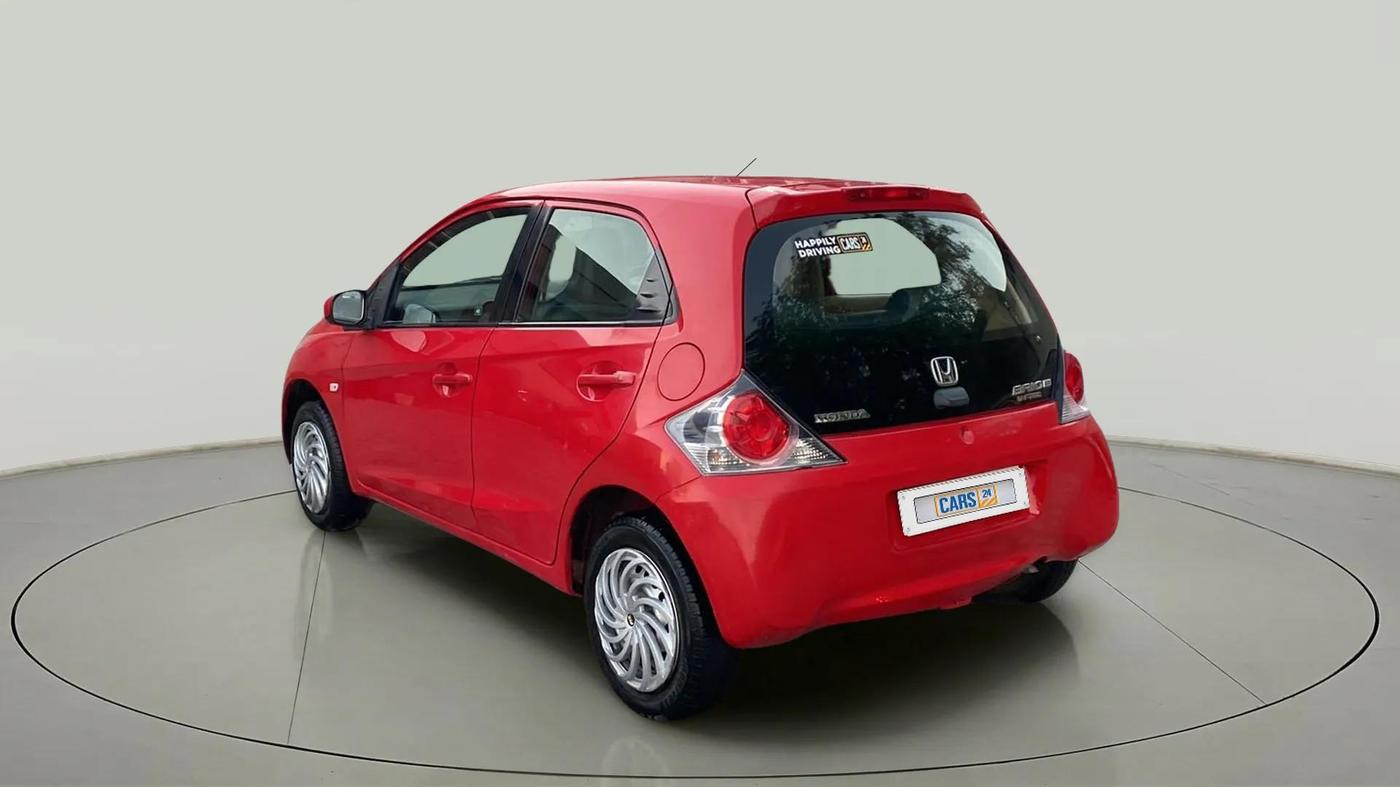 2014 Honda Brio EX MT, Petrol, Manual, 48,494 km, Left Back Diagonal