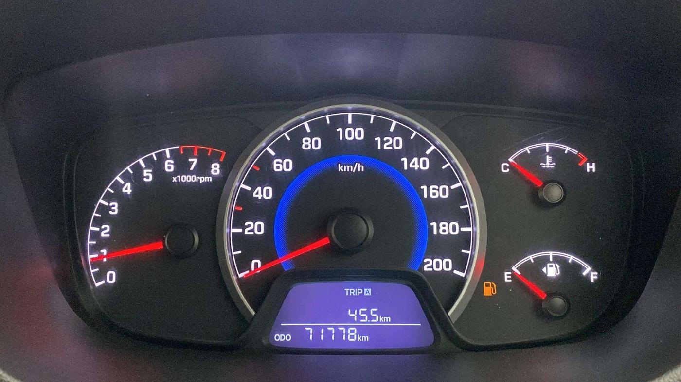 2013 Hyundai Grand i10 MAGNA 1.2 KAPPA VTVT, Petrol, Manual, 71,791 km, Odometer Image