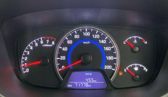 2013 Hyundai Grand i10 MAGNA 1.2 KAPPA VTVT, Petrol, Manual, 71,791 km, Odometer Image