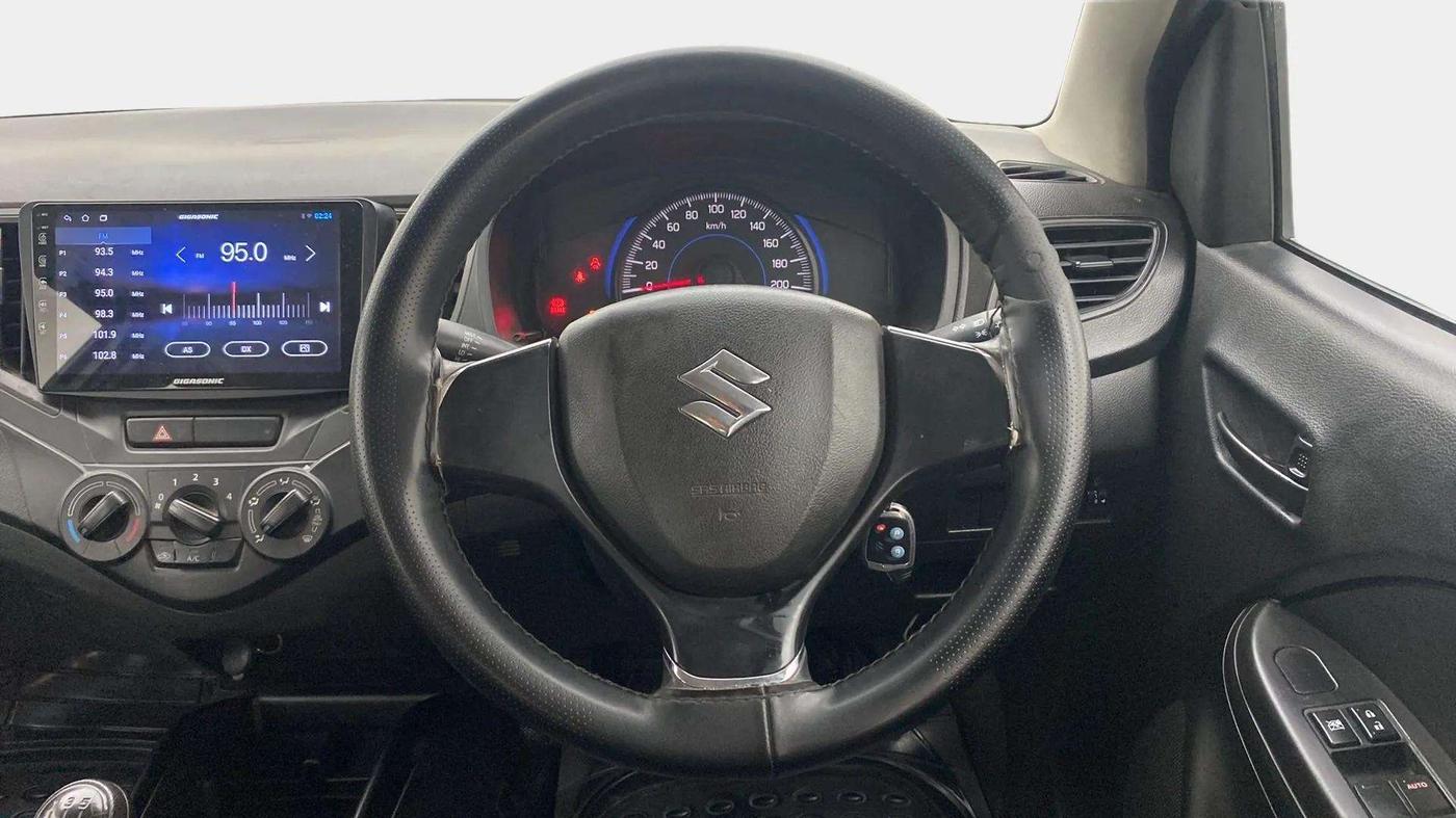 2020 Maruti Baleno SIGMA PETROL 1.2, Petrol, Manual, 67,135 km, Steering Wheel Close Up