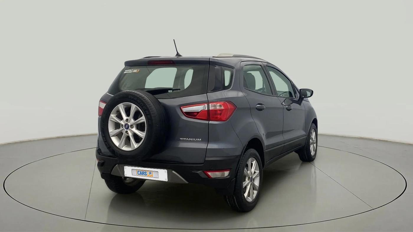 2018 Ford Ecosport TITANIUM 1.5L PETROL, Petrol, Manual, 47,718 km, Right Back Diagonal
