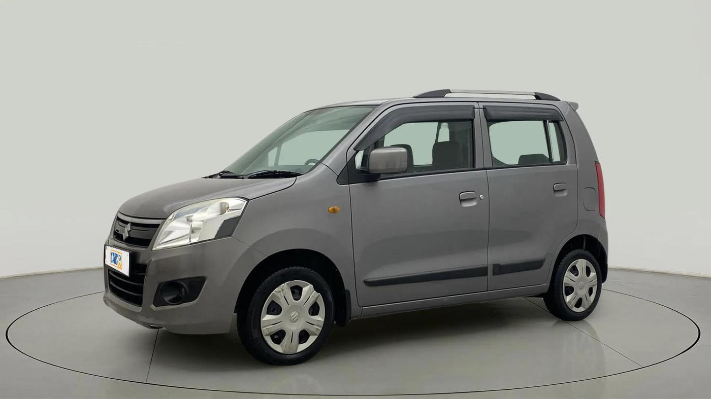 2017 Maruti Wagon R 1.0 VXI AMT, Petrol, Automatic, 47,901 km, Left Front Diagonal