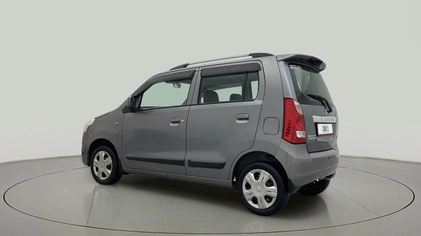2017 Maruti Wagon R 1.0 VXI AMT, Petrol, Automatic, 47,901 km, Left Back Diagonal