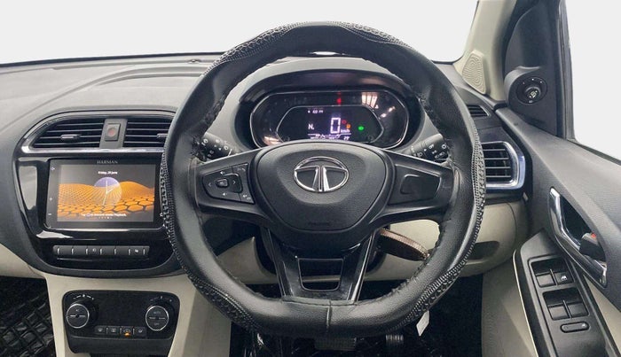 2022 Tata Tiago XZA PLUS PETROL, Petrol, Automatic, 20,747 km, Steering Wheel Close Up