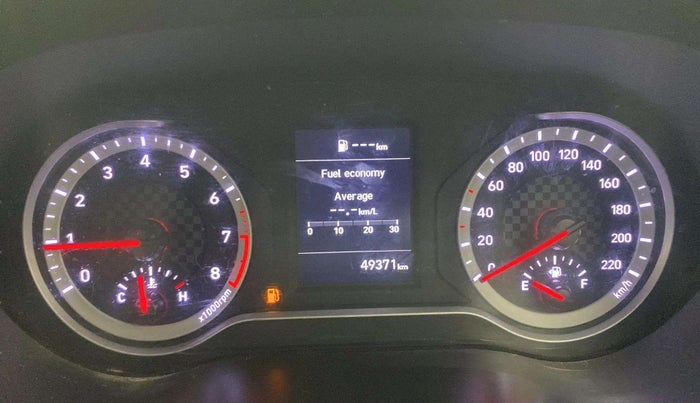 2023 Hyundai AURA SX 1.2, Petrol, Manual, 49,347 km, Odometer Image