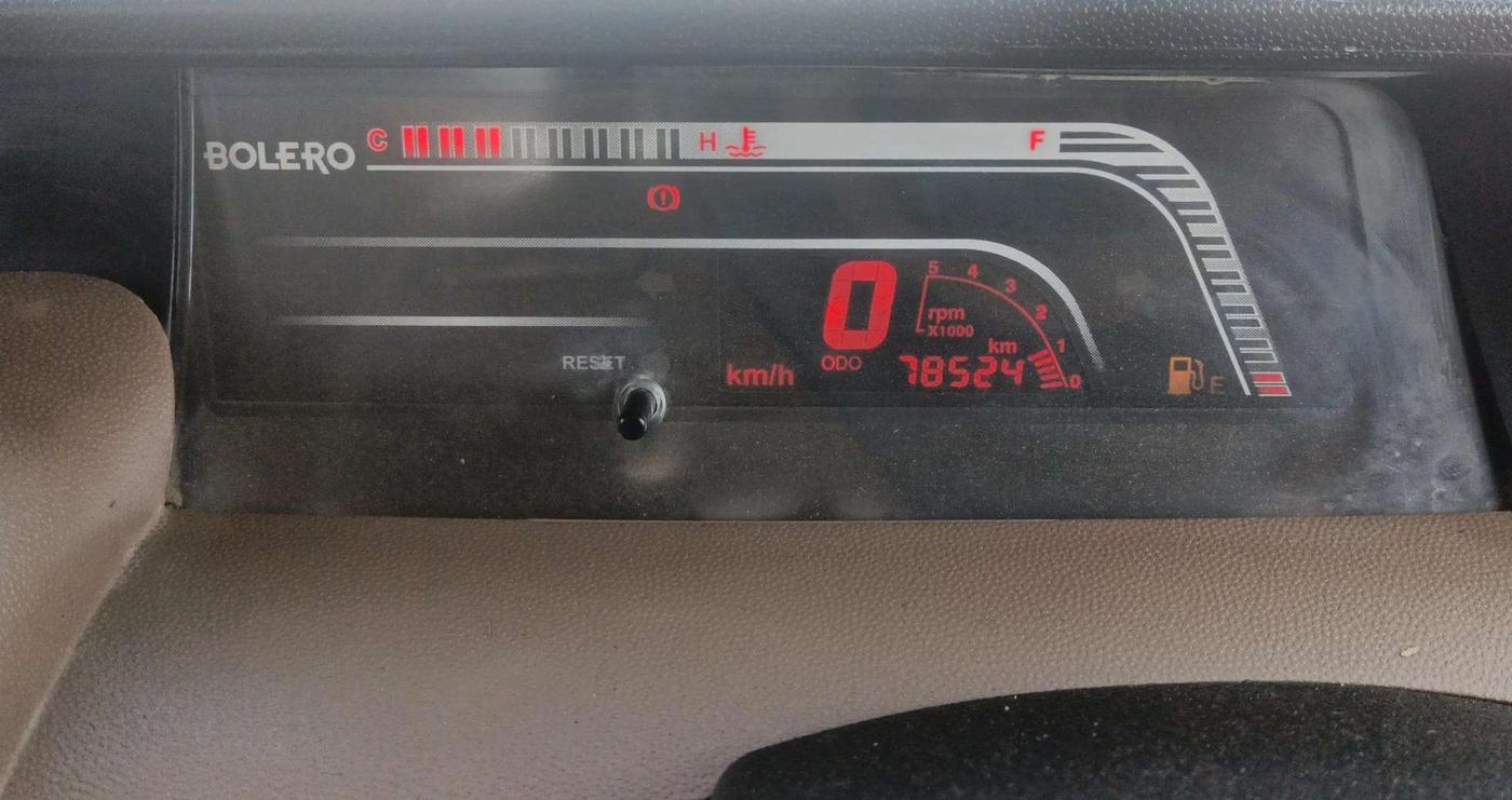 2021 Mahindra Bolero B6, Diesel, Manual, 78,492 km, Odometer Image