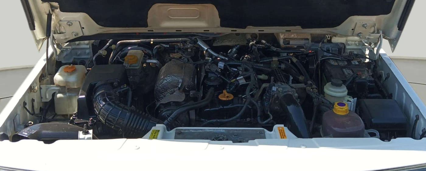 2021 Mahindra Bolero B6, Diesel, Manual, 78,492 km, Engine View