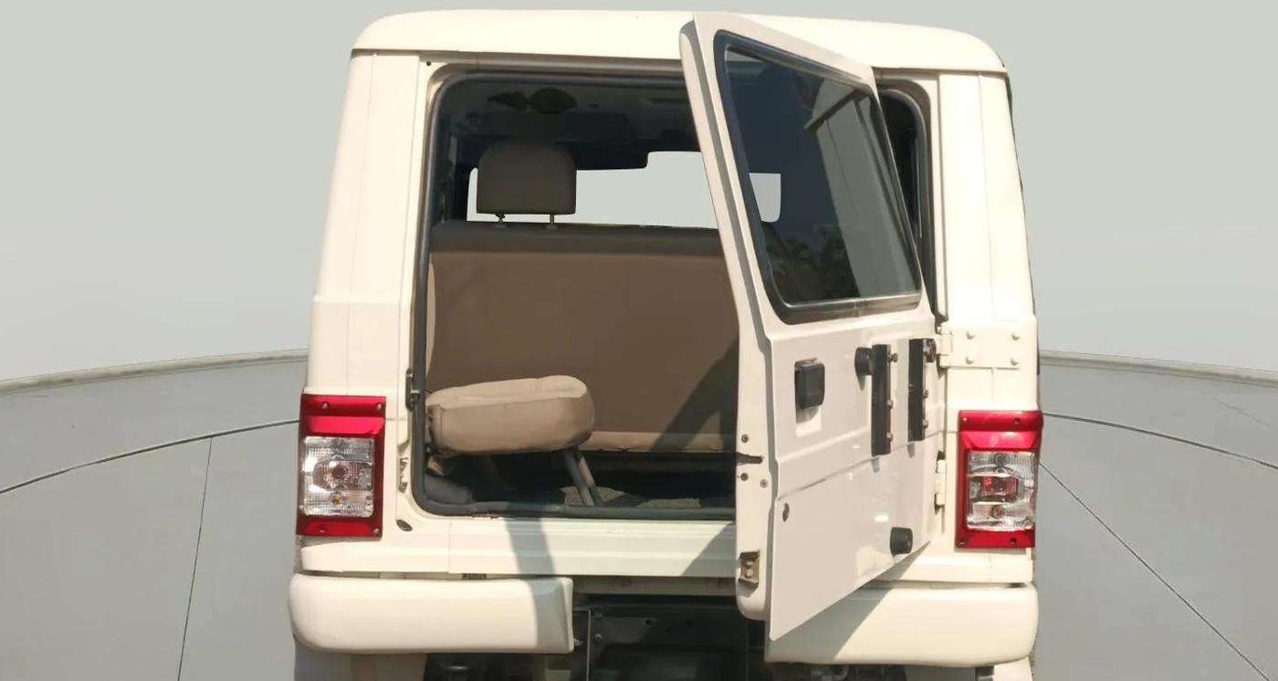 2021 Mahindra Bolero B6, Diesel, Manual, 78,492 km, Boot Door Open