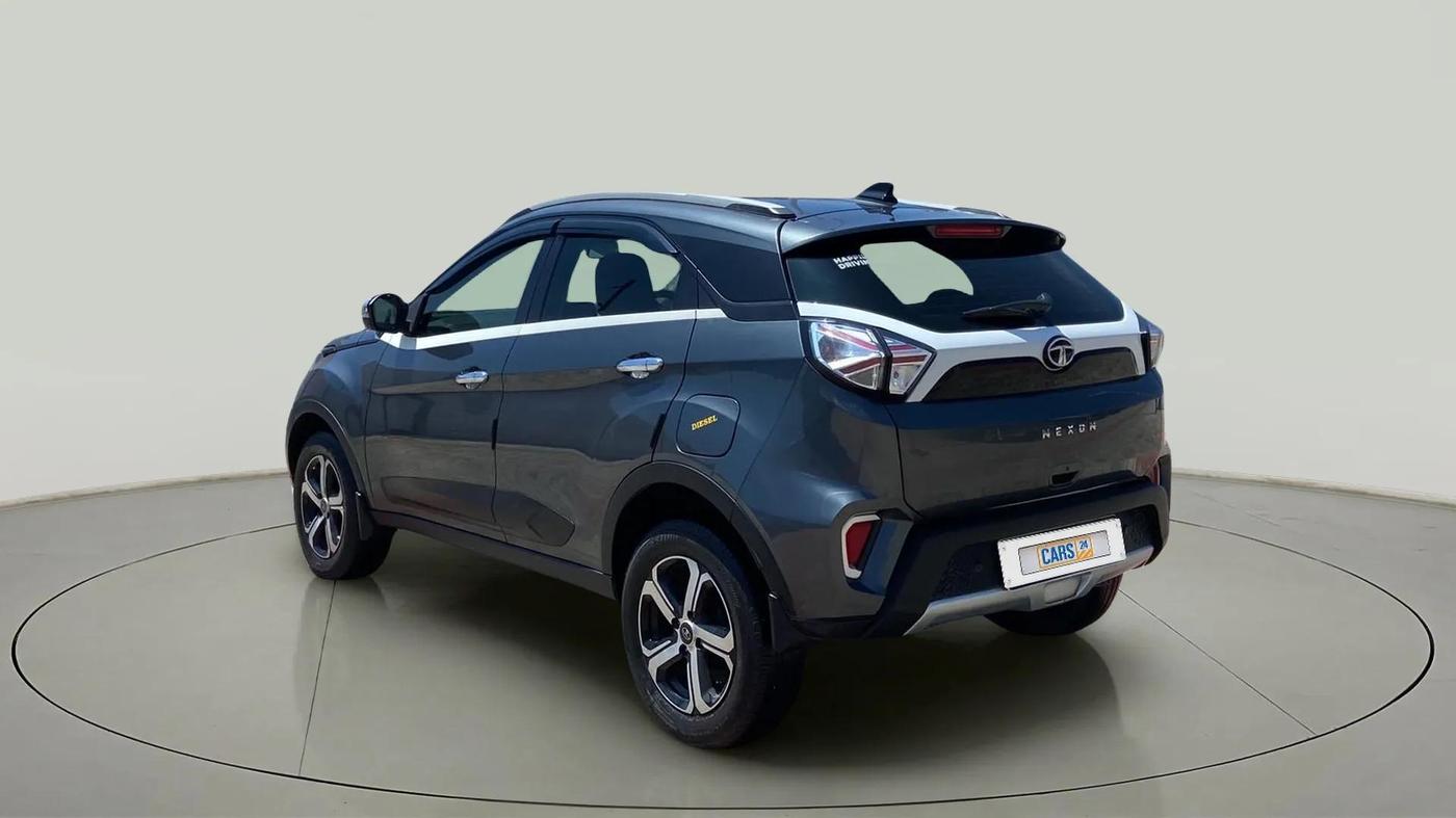 2021 Tata NEXON XZ PLUS (O) DIESEL, Diesel, Manual, 54,780 km, Left Back Diagonal