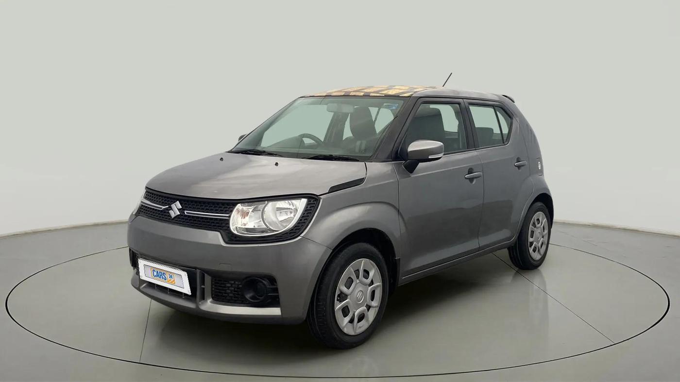 2017 Maruti IGNIS DELTA 1.2 AMT, Petrol, Automatic, 51,046 km, Left Front Diagonal