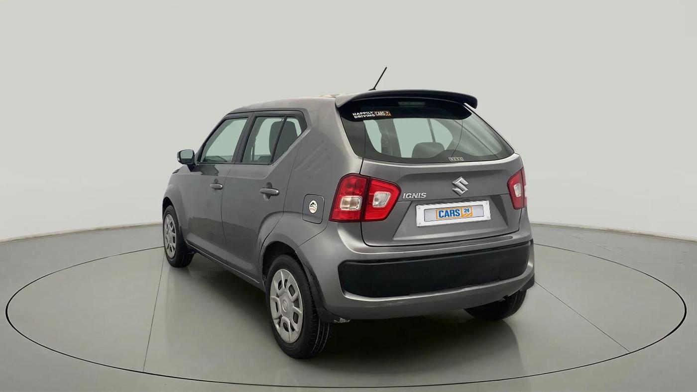 2017 Maruti IGNIS DELTA 1.2 AMT, Petrol, Automatic, 51,046 km, Left Back Diagonal