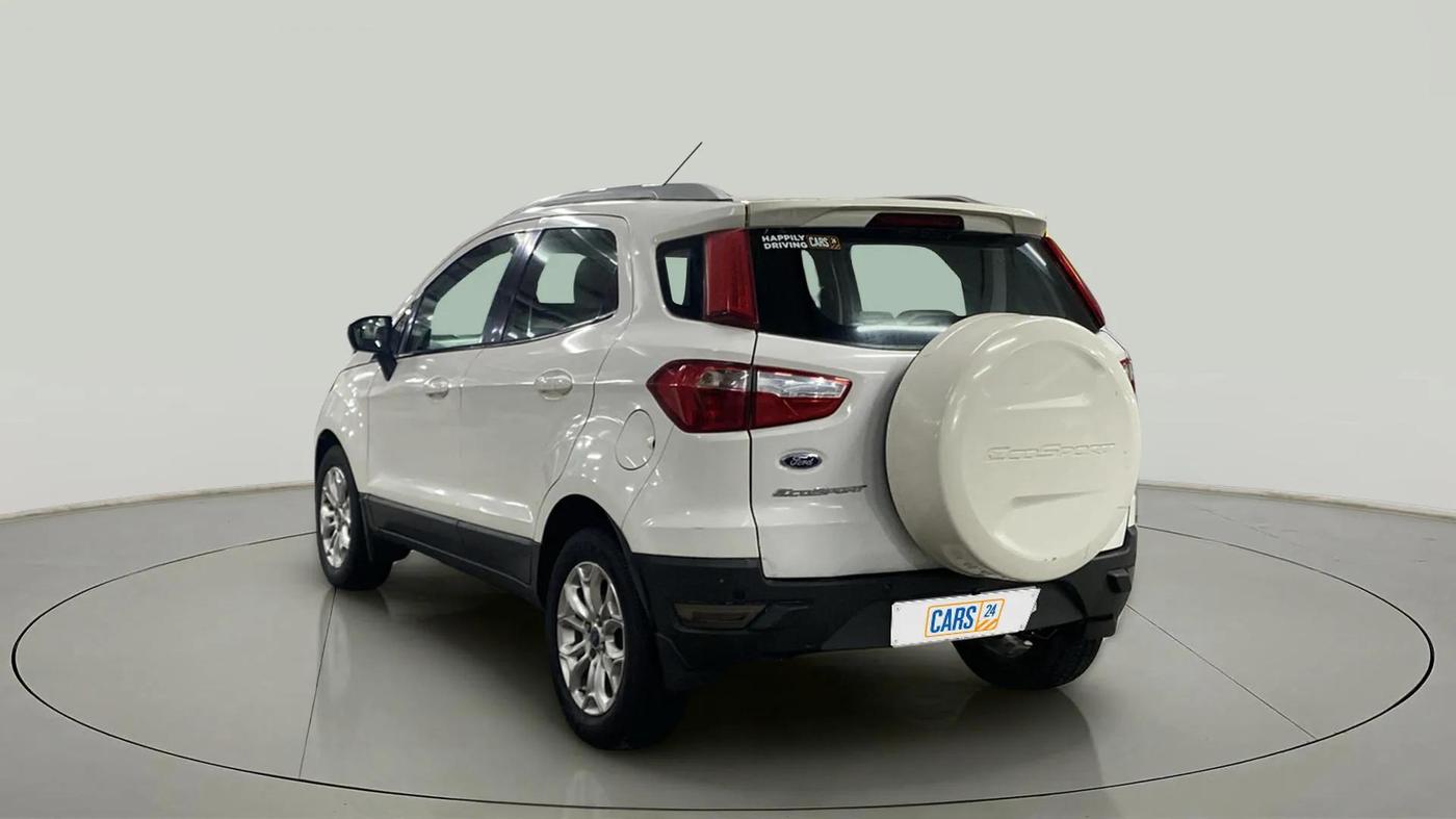 2015 Ford Ecosport TITANIUM 1.5L PETROL AT, Petrol, Automatic, 58,454 km, Left Back Diagonal
