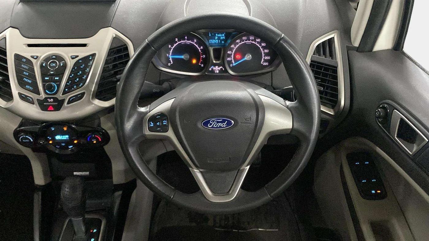 2015 Ford Ecosport TITANIUM 1.5L PETROL AT, Petrol, Automatic, 58,454 km, Steering Wheel Close Up