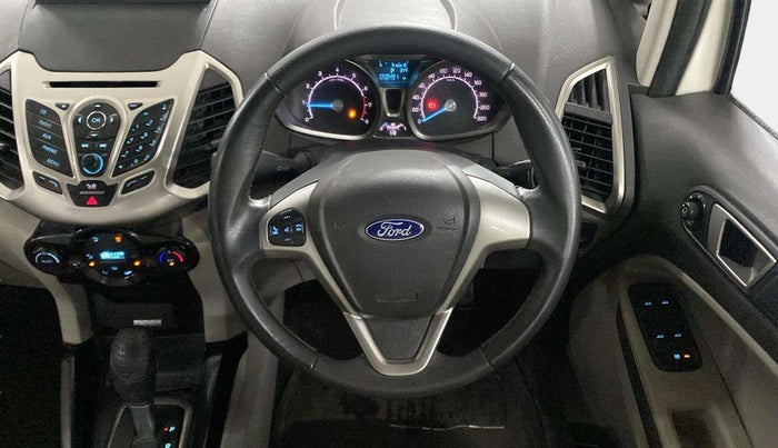 2015 Ford Ecosport TITANIUM 1.5L PETROL AT, Petrol, Automatic, 58,454 km, Steering Wheel Close Up