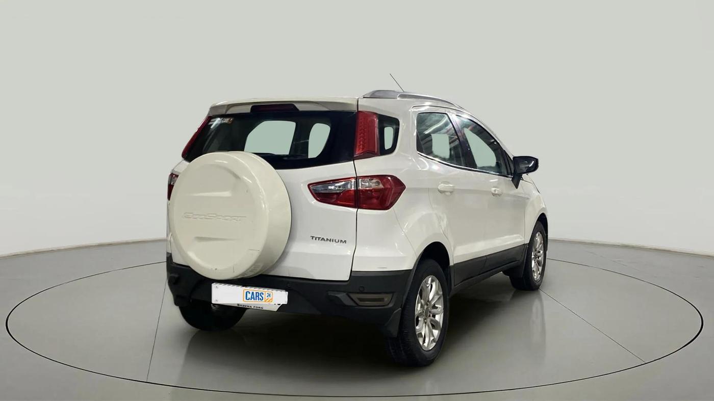 2015 Ford Ecosport TITANIUM 1.5L PETROL AT, Petrol, Automatic, 58,454 km, Right Back Diagonal