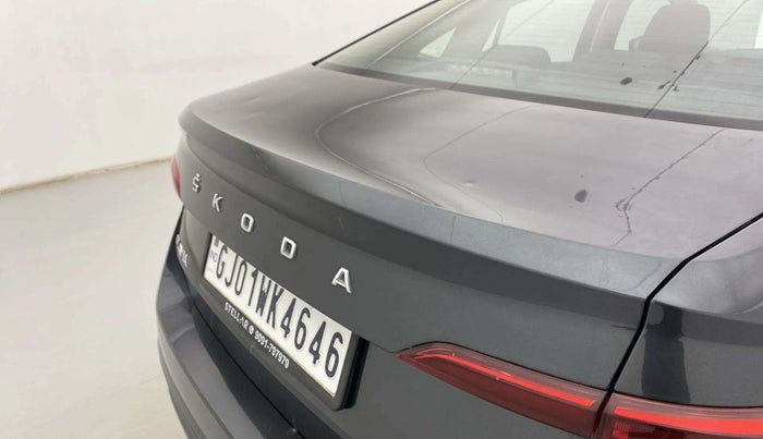 2022 Skoda SLAVIA AMBITION 1.0L TSI AT, Petrol, Automatic, 26,634 km, Dicky (Boot door) - Slightly dented