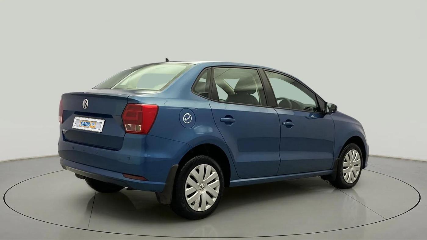 2016 Volkswagen Ameo COMFORTLINE 1.2L, Petrol, Manual, 25,290 km, Right Back Diagonal