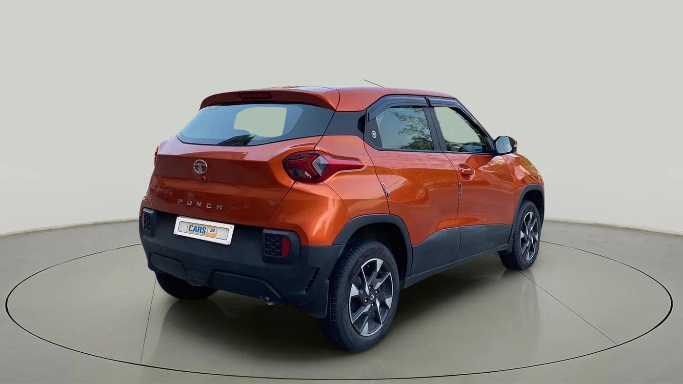 2023 Tata PUNCH ACCOMPLISHED MT, Petrol, Manual, 3,641 km, Right Back Diagonal