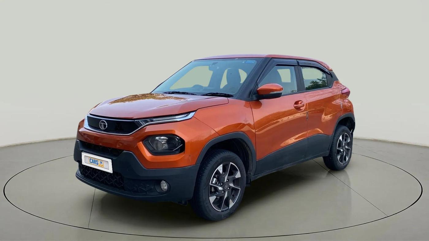 2023 Tata PUNCH ACCOMPLISHED MT, Petrol, Manual, 3,641 km, Left Front Diagonal