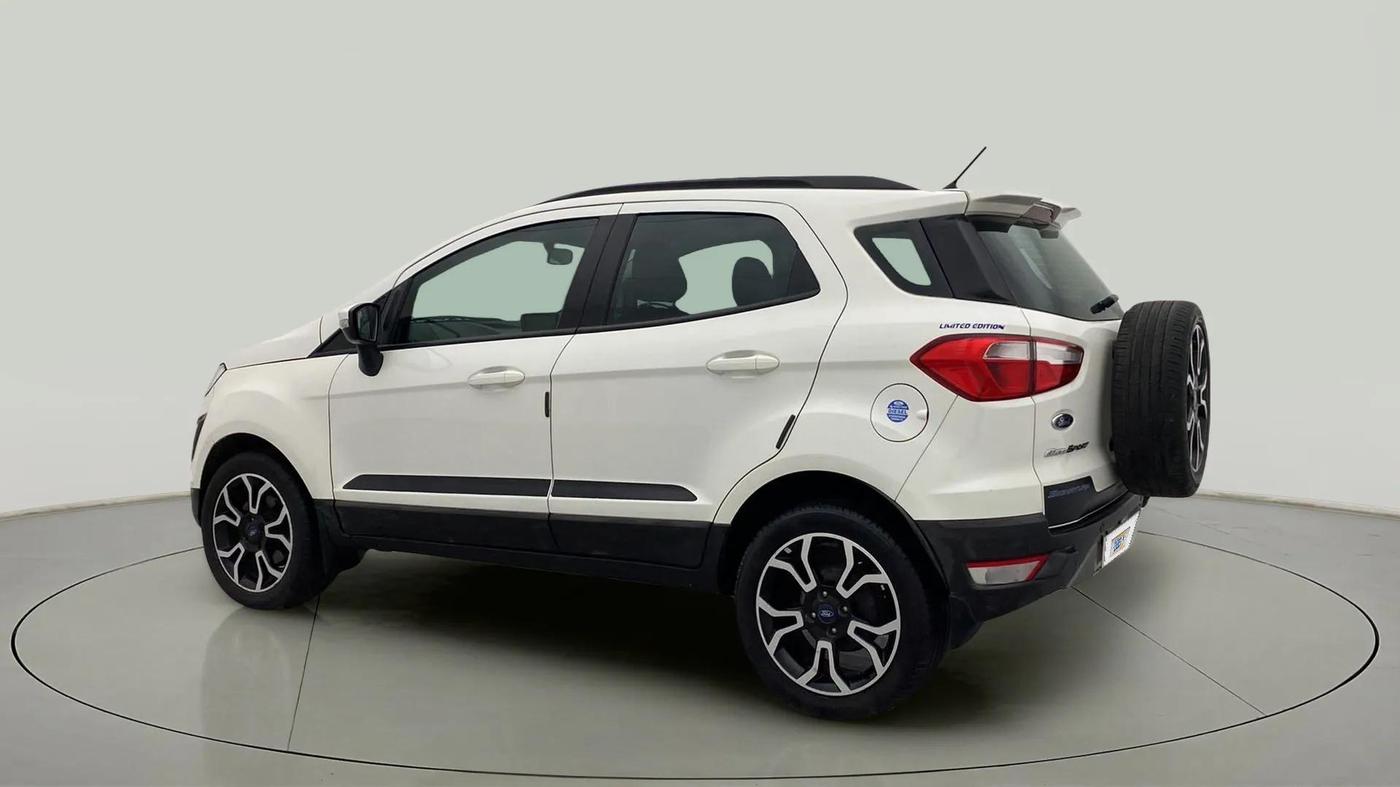 2018 Ford Ecosport TITANIUM 1.5L SIGNATURE EDITION (SUNROOF) DIESEL, Diesel, Manual, 37,215 km, Left Back Diagonal