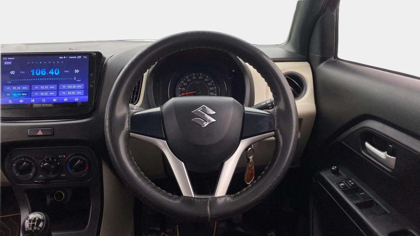 2022 Maruti New Wagon-R VXI 1.0, Petrol, Manual, 17,694 km, Steering Wheel Close Up