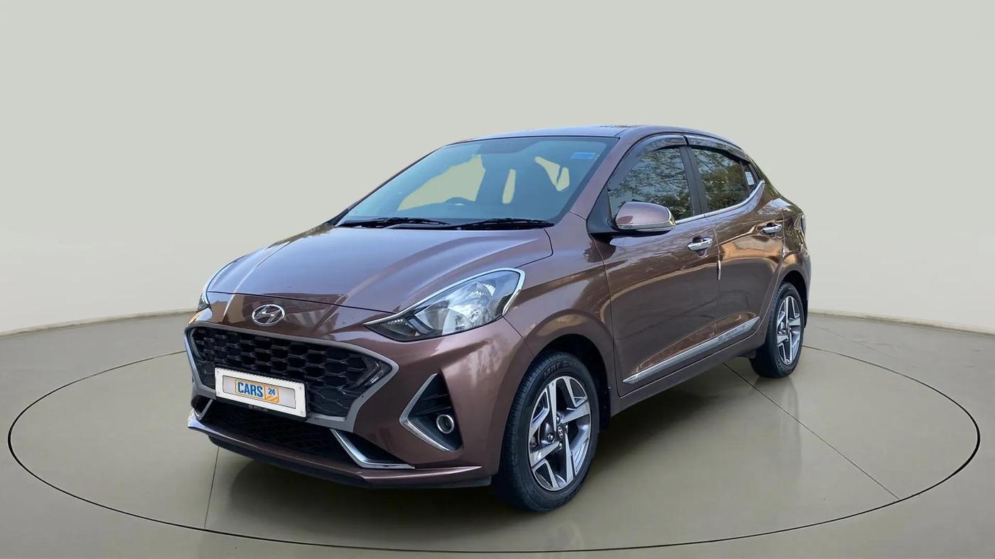 2022 Hyundai AURA SX 1.2, Petrol, Manual, 34,010 km, Left Front Diagonal