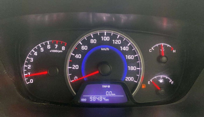 2016 Hyundai Grand i10 ASTA 1.2 KAPPA VTVT, Petrol, Manual, 98,475 km, Odometer Image
